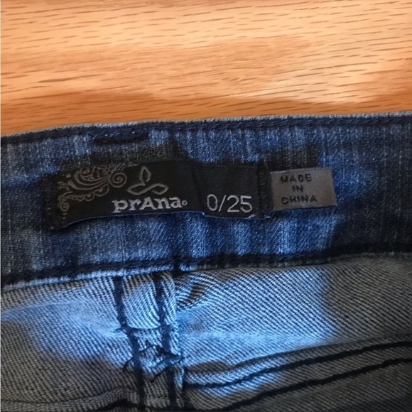 Prana Low Rise Skinny Jeans Size 0/25 - Picture 3 of 10